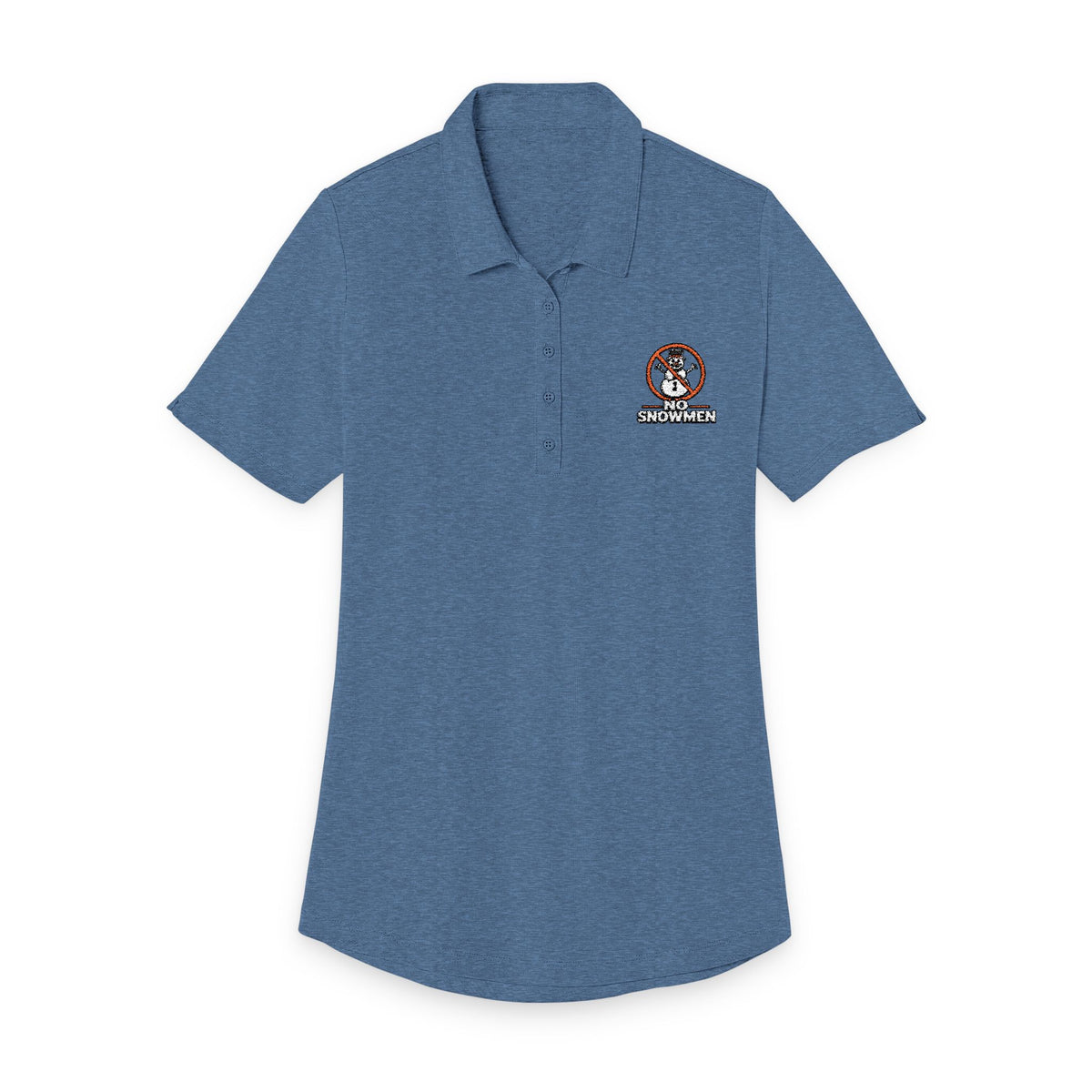 Ladies Polo — Embroidered No Snowmen Logo Performance Shirt