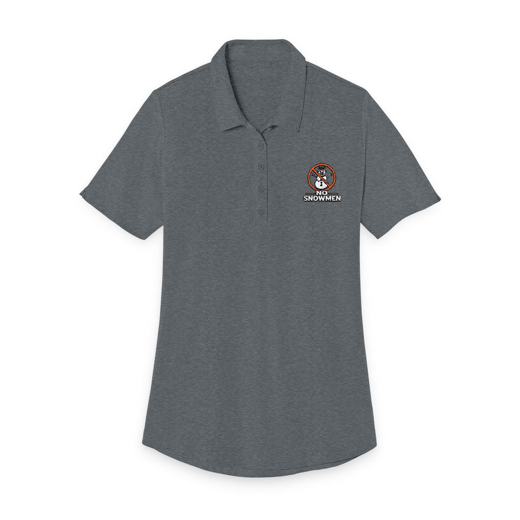 Ladies Polo — Embroidered No Snowmen Logo Performance Shirt