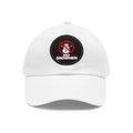 Dad Hat — 'No Snowmen' Round Leather Patch Cap