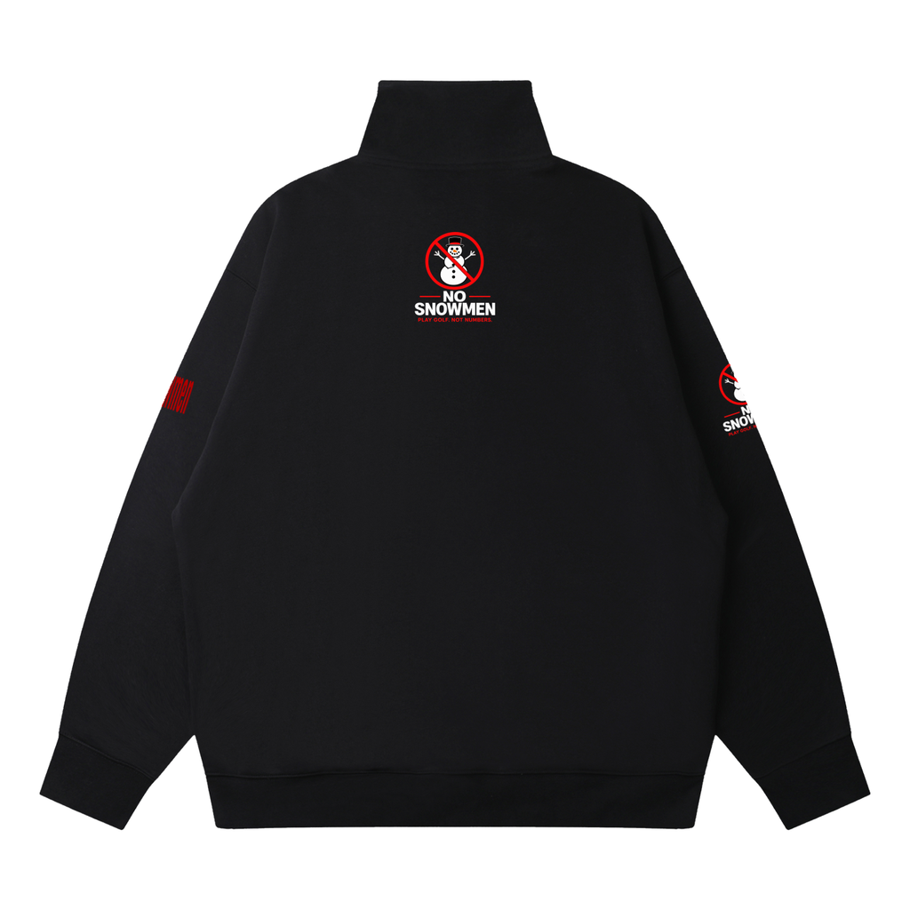 Quarter-Zip Drop Shoulder Sweatshirt