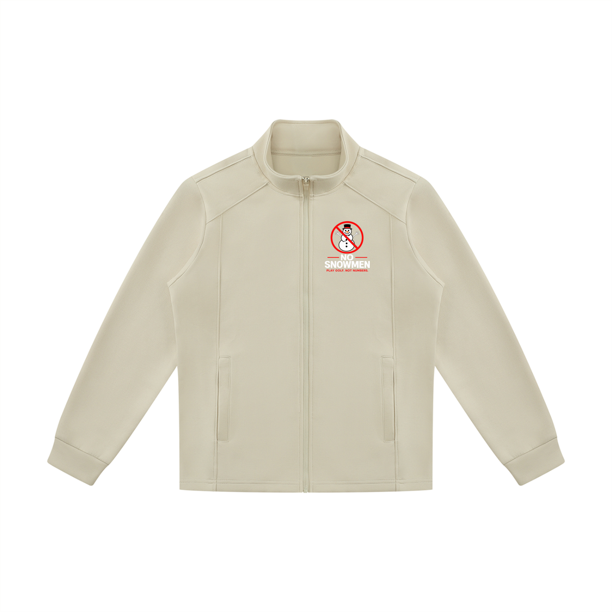 Unisex Stand Collar Track Jacket