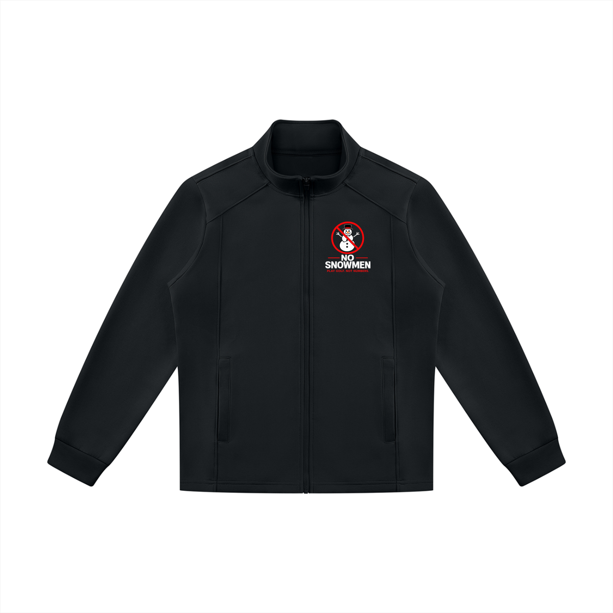 Unisex Stand Collar Track Jacket