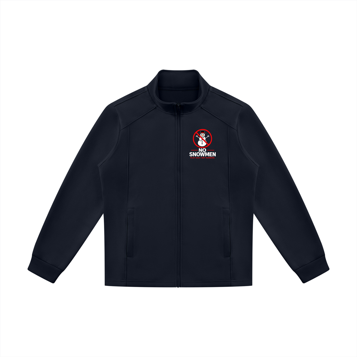 Unisex Stand Collar Track Jacket