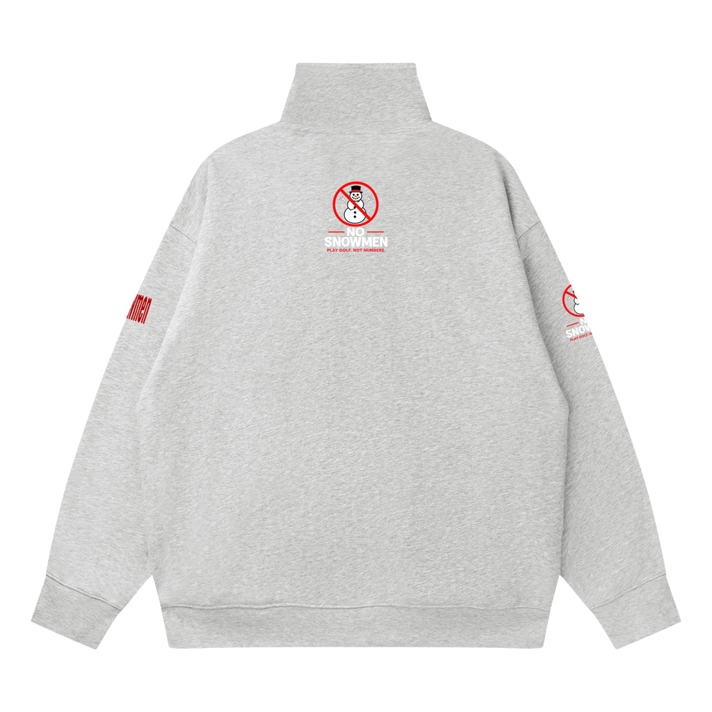 Quarter-Zip Drop Shoulder Sweatshirt