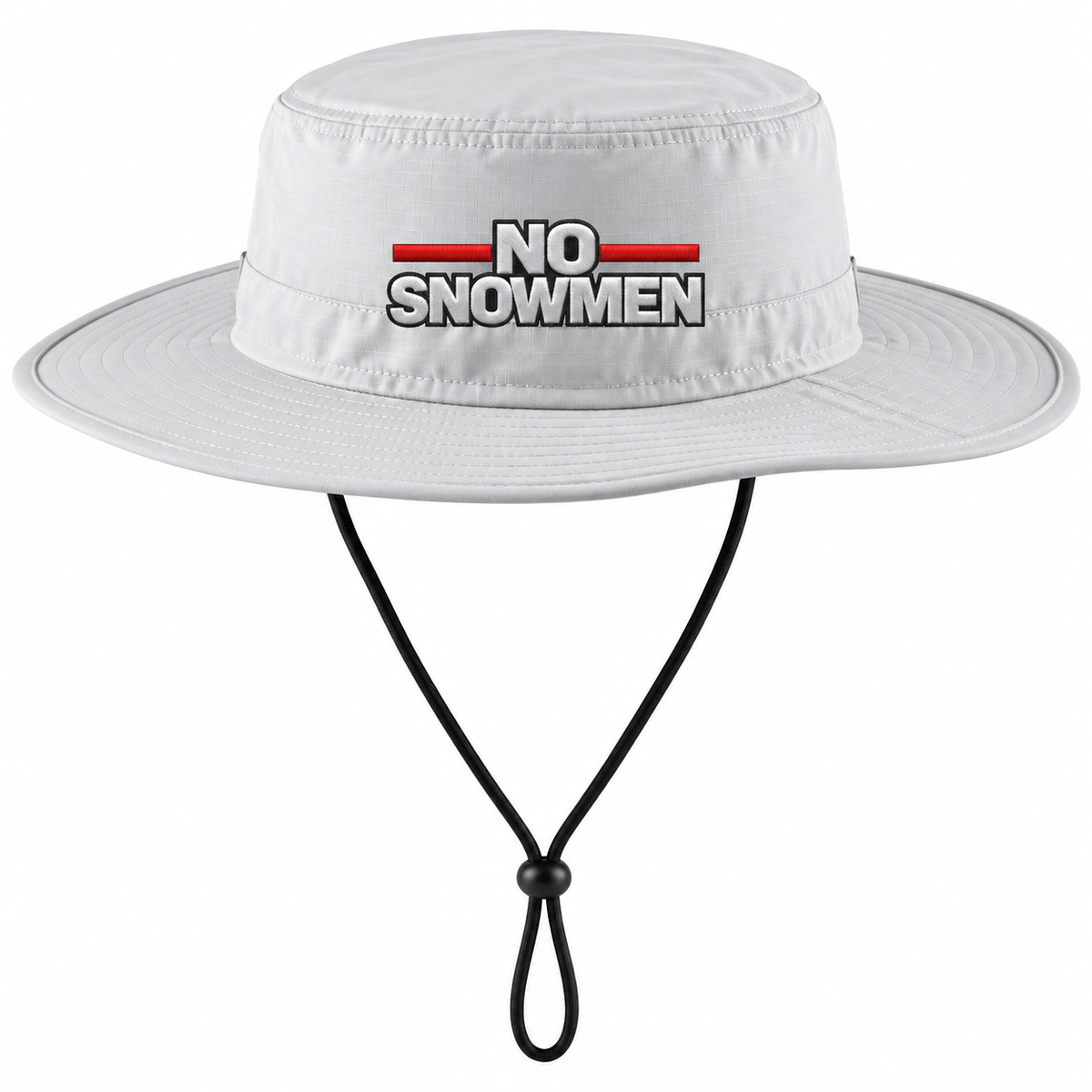 No Snowmen Wide-Brim Putter's Hat